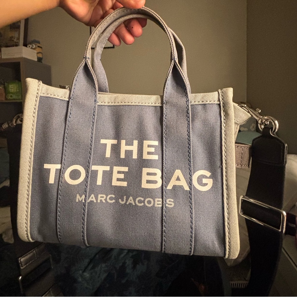 Marc Jacobs two tone Blue Tote Bag